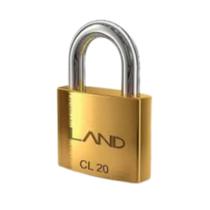 Cadeado CL 20 Latão Land Forte Seguro e Fácil de Usar