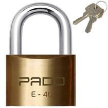 Cadeado Clássico Latão 40 MM PADO