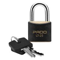 Cadeado Color LT-25 Preto Pado 51016395 Cadeado Color LT-25 Preto Pado 51016395