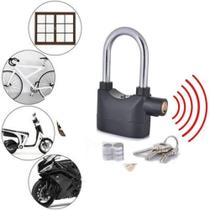 Cadeado Com Alarme 2 Em 1 Sensor Movimento Anti-Roubo 110dB
