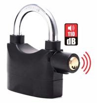 Cadeado Com Alarme Antifurto Sirene 110db Prova De água Para Moto Bike Casa Blindado Cadeado Com Alarme Antifurto Sirene 110db Prova De água Para Moto Bike Casa Blindado