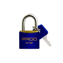 Cadeado com Chave 25MM LT-25MM Azul 51016379 PADO Cadeado com Chave 25MM LT-25MM Azul 51016379 PADO