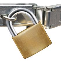 Cadeado Com Chave 50mm Antifurto Para Segurança Portões Janelas