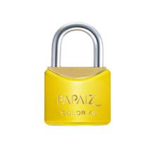 Cadeado com Chave CR40 Latão Amarelo Color Line Papaiz