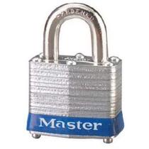 Cadeado com chave Lock Master Lock 1,56" prateado