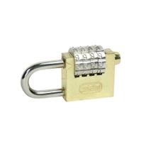 Cadeado com Segredo 00605 Latonado 40,0 mm Dourado Stam Metalúrgica Cadeado com Segredo 00605 Latonado 40,0 mm Dourado Stam Metalúrgica