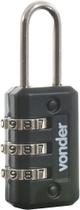 Cadeado com segredo 20mm preto 3 combinações - Vonder