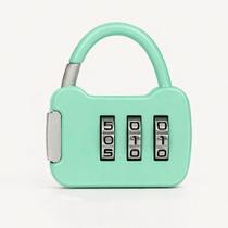 Cadeado com Segredo 3 Dígitos para Mala e Mochila