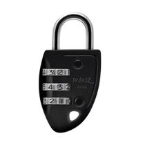 Cadeado com Segredo Cs23 30mm Zamac Preto Papaiz