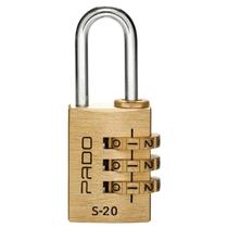 Cadeado com Segredo Númerico Latão S-20mm Cartela Pado Cadeado com Segredo Númerico Latão S-20mm Cartela Pado