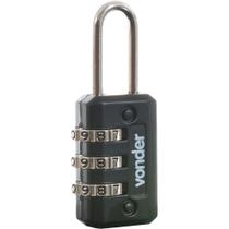 Cadeado Com Segredo Preto - 32 52 222 000 - VONDER