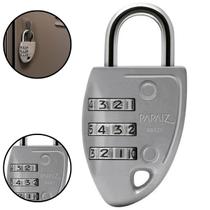 Cadeado Com Senha De Segredo Numérico Papaiz Cs23 Prata