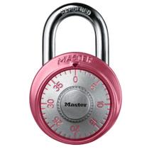Cadeado combinado Locker Lock Master Lock 1530DPNK rosa
