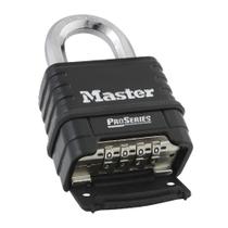 Cadeado combinado Master Lock 1178 Bottom preto/prata