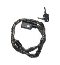 Cadeado Corrente 0,8mx3,5mm Chave Vermelho