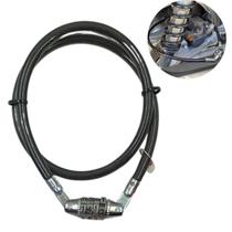 Cadeado Corrente Bicicleta Senha Tranca Segurança Bike Cadeado Corrente Bicicleta Senha Tranca Segurança Bike