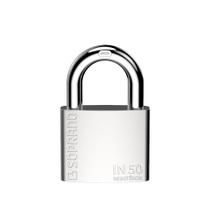 Cadeado de Aço Inox 50mm Escovado Blister IN50 Soprano