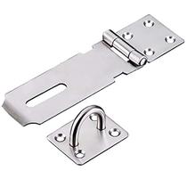Cadeado de aço inoxidável Hasp Tiberham Heavy Duty com parafusos Cadeado de aço inoxidável Hasp Tiberham Heavy Duty com parafusos