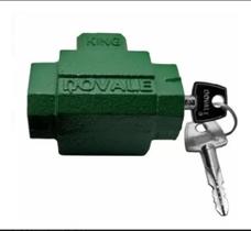 cadeado de aço para porta de enrolar com chave tetra dovale