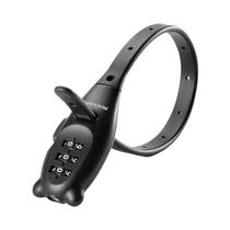 Cadeado De Bicicleta Ajustável Antifurto Em Liga De Zinco ROCKBROS, Cadeado De Cabo Portátil Com