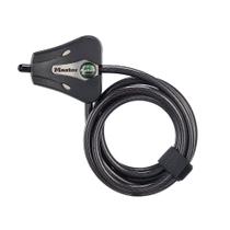 Cadeado de Bicicleta Master Lock Black Python 8418D - Cabo de Metal 1,8m