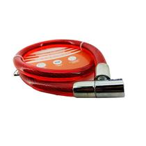 Cadeado de Bicicleta Multifuncional Aço Revestido em PVC