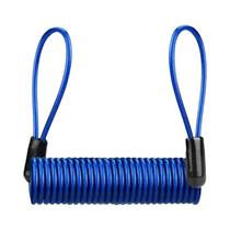 Cadeado De Cabo Antifurto Para Bicicleta E Moto Com Alarme De Mola, 120-150cm