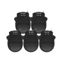 Cadeado De Cabo De Aço De Alta Precisão Para Bicicleta, Cabo Telescópico Com Código De Senha Para