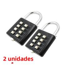 Cadeado De Combinação À Prova d'Água De 8 Dígitos Em Liga De Zinco Para Viagem, Fechadura