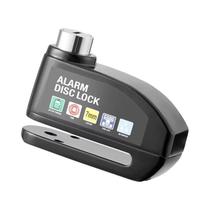 Cadeado De Disco Antifurto Para Moto 130DB À Prova d'Água Com Alarme E Trava De Freio Em Liga
