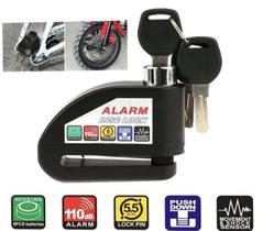 Cadeado de Disco Com Alarme - Peças Patinete Elétrico