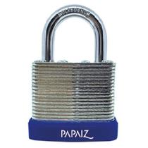 Cadeado de Lâminas com Chave 40mm - 01148400SM - PAPAIZ Cadeado de Lâminas com Chave 40mm - 01148400SM - PAPAIZ