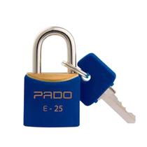 Cadeado de Latão 25mm Azul - Pado