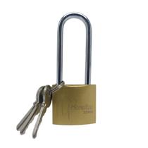 Cadeado De Latão 32mm 3 Chaves Haste Longaproteção Tranca Cadeado De Latão 32mm 3 Chaves Haste Longaproteção Tranca
