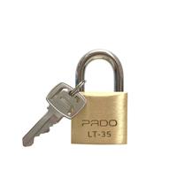 Cadeado De Latão 50mm 2 Chaves Não Enferruja Dourado Pado