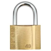 Cadeado de Latão Maciço Art 40mm - Gold