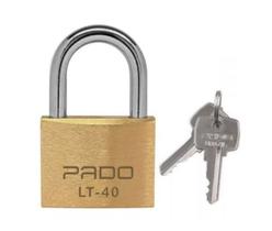 Cadeado De Latão Pado Lt 40mm 2 Chaves Não Enferruja