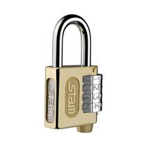Cadeado De Segredo Stam Latonado C/ Troca De Segredo 4cm Cadeado De Segredo Stam Latonado C/ Troca De Segredo 4cm