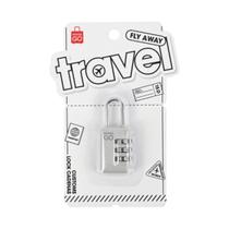 Cadeado De Viagem Miniso Segurança Compacto Bege Cadeado De Viagem Miniso Segurança Compacto Bege