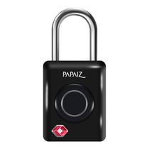 Cadeado Digital com Biometria e Senha Inteligente Recarregável TSA 35B - Papaiz