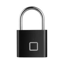 Cadeado Digital Inteligente À Prova d'Água E Antifurto Com Impressão Digital USB Portátil Sem Chave