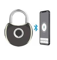 Cadeado Digital Q1 Com Biometria E Bluetooth Agl