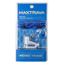 Cadeado disco pino c/ 5,5mm prata maxtrava max100