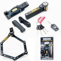 Cadeado dobrável Onguard K9 8116 79 cm preto e amarelo