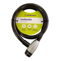 Cadeado Elleven 100cm X 18mm preto/cinza (9906)