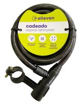 Cadeado Elleven Cabo Aço 1,5mt X 12mm P/ Bike Moto Chaves