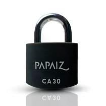 Cadeado em Alumínio de 30mm CA30 Preto - PAPAIZ