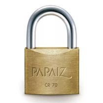 Cadeado em Latão 70mm C/ 2 Chaves - Papaiz Cadeado em Latão 70mm C/ 2 Chaves - Papaiz