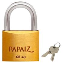 Cadeado em latão cr40 - papaiz - Papaiz