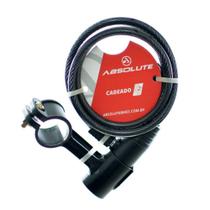 Cadeado Espiral 6mm x 1 Metro Absolute Cadeado Espiral 6mm x 1 Metro Absolute